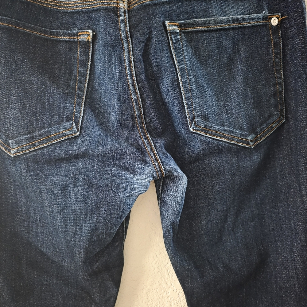 Baldwin The Henley Slim Leg Crop Men's Dark Blue Jeans 31 - Picture 8 of 14
